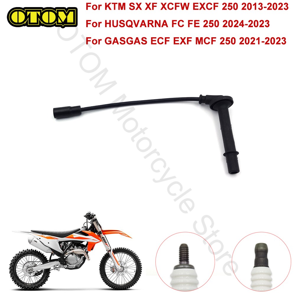 Motorcycle Spark Plug - Para KTM HUSQVARNA GASGAS 2013-2023: Cubierta
