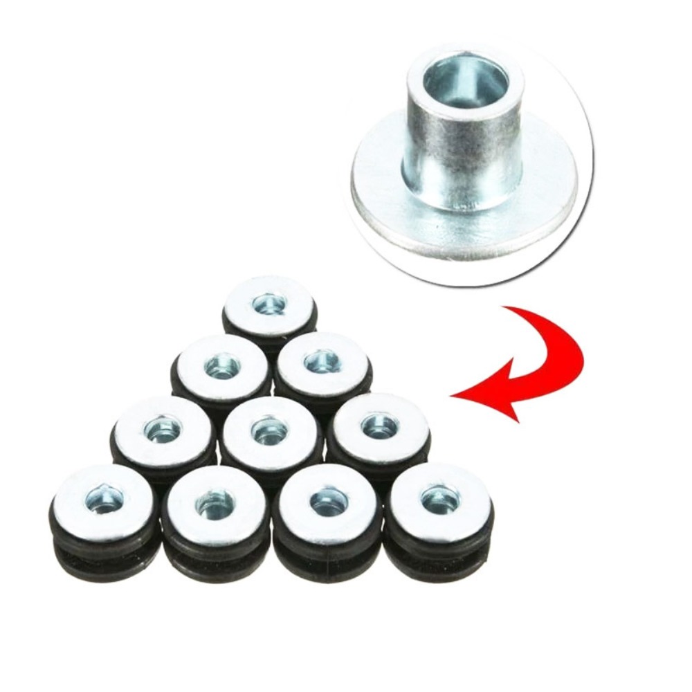 Motorcycle Gasket - 10/20 piezas de arandelas universales M6