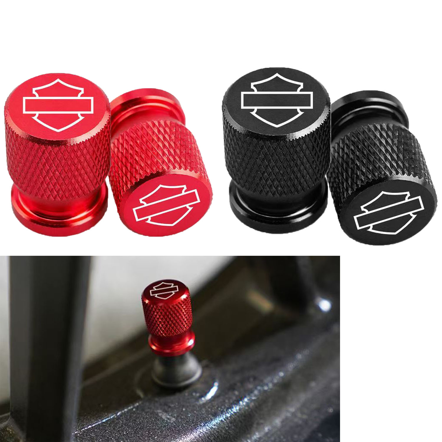 Tapones de válvula de rueda de - Motorcycle Valve Cover reseña y precio
