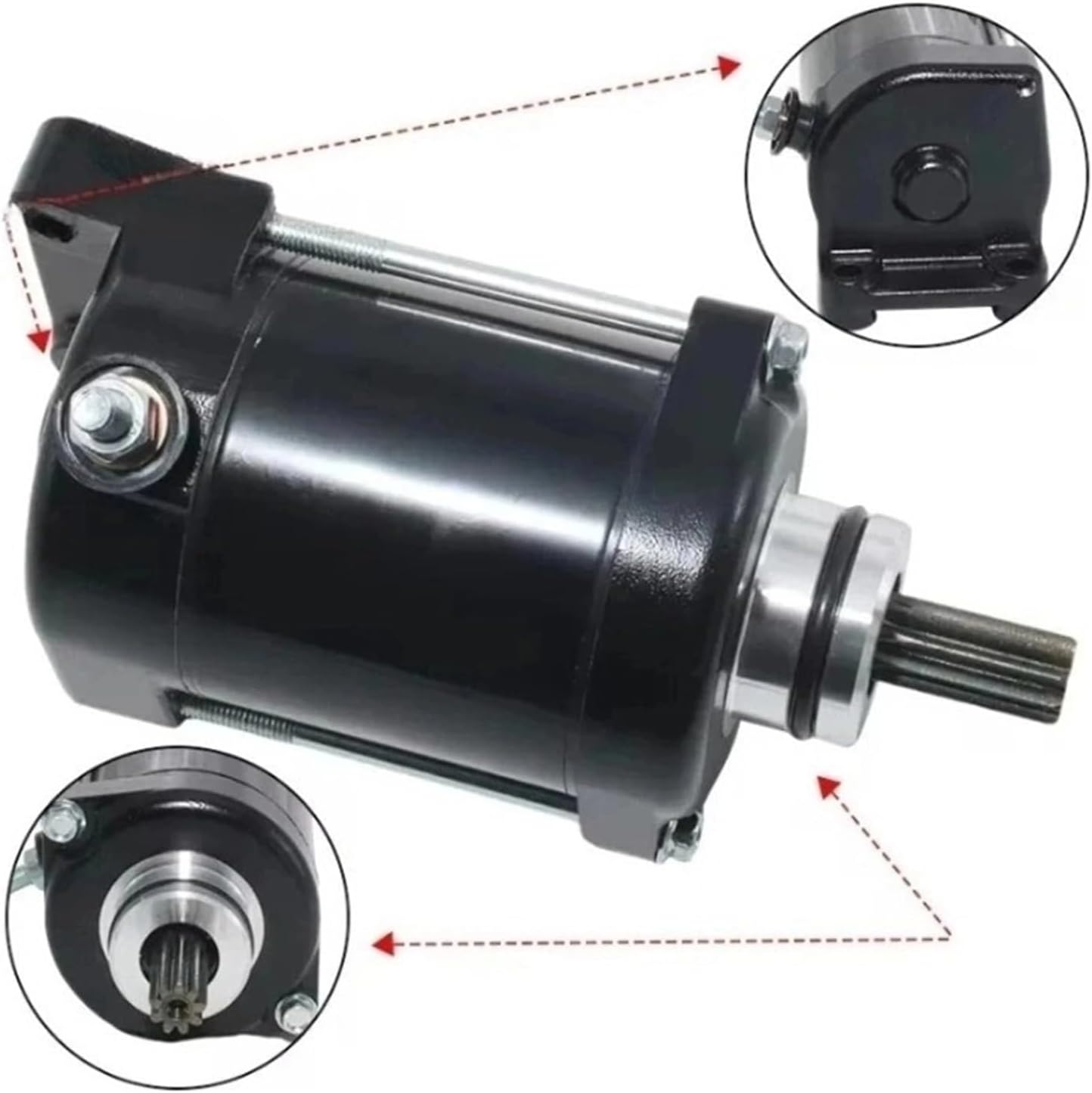 Motor de arranque eléctrico de - Motorcycle Starter Motor reseña y precio