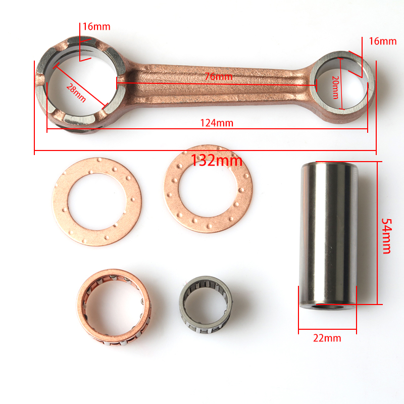 Kit de biela de cigüeñal, piez - Motorcycle Crankshaft reseña y precio