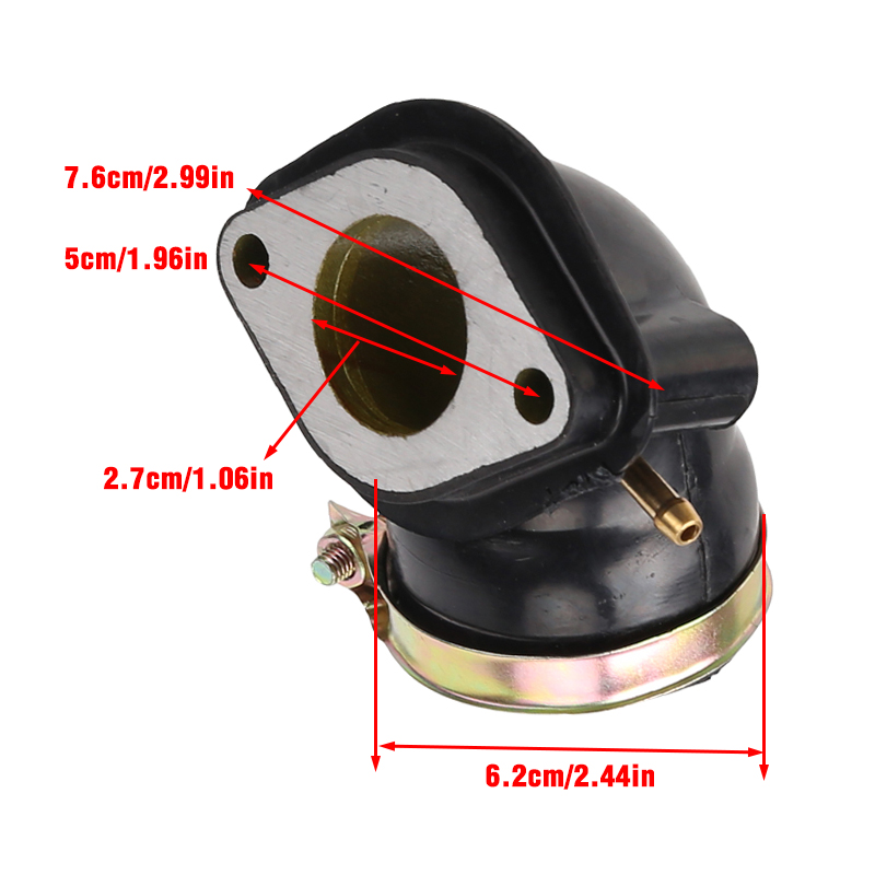 Tubo de admisión Gy6 de 230 cc - Motorcycle Carburetor reseña y precio