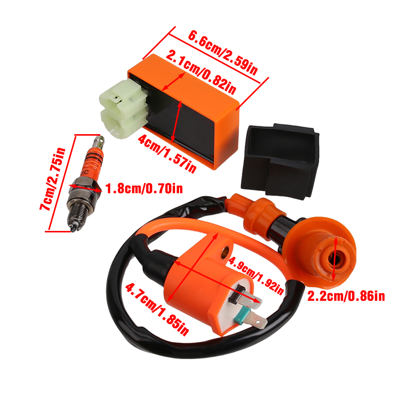 Kit de bujías de alto rendimie - Motorcycle Spark Plug reseña y precio
